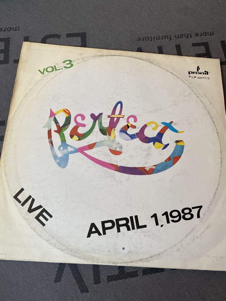 Perfect Live vol.1, 2, 3 płyty winylowe