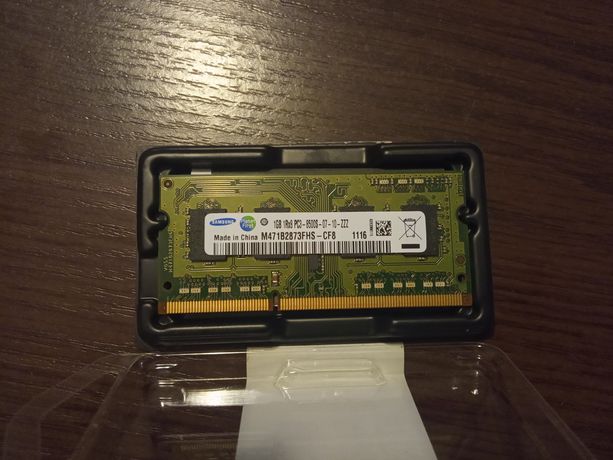 Pamięć RAM Samsung 1 GB 1Rx8 PC3 8500S M471B2873FHS-CF8