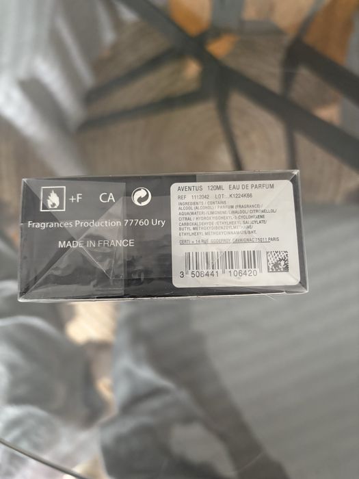 Perfume creed aventus 120ml
