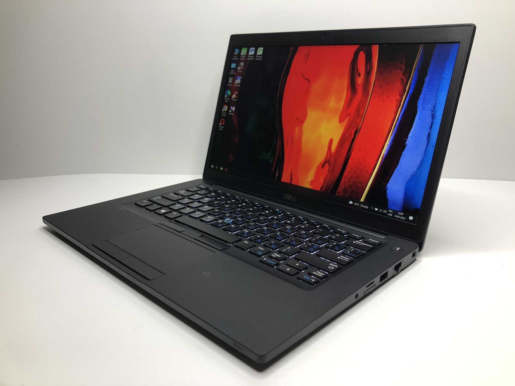 Бізнес ноутбук Dell Latitude 7480, i5-6300U, 8Gb, SSD 128Gb, FHD IPS