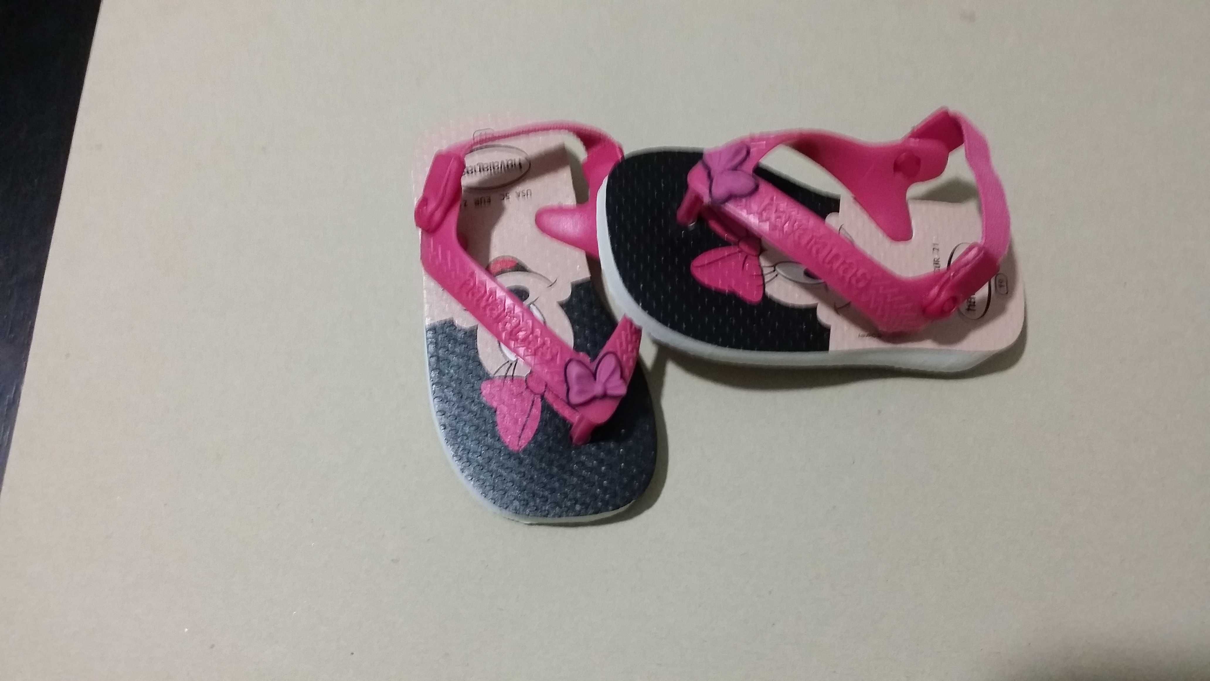 Havaianas bebé tam. 19 Minnie