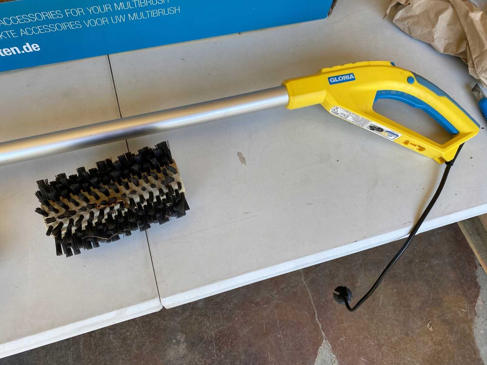 GLORIA MultiBrush Speedcontrol Odchwaszczarka szczotka elektryczna