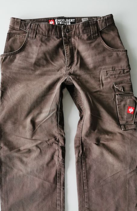 Nowe spodnie Engelbert Strauss jeansowe, bawelniane, rozm 52