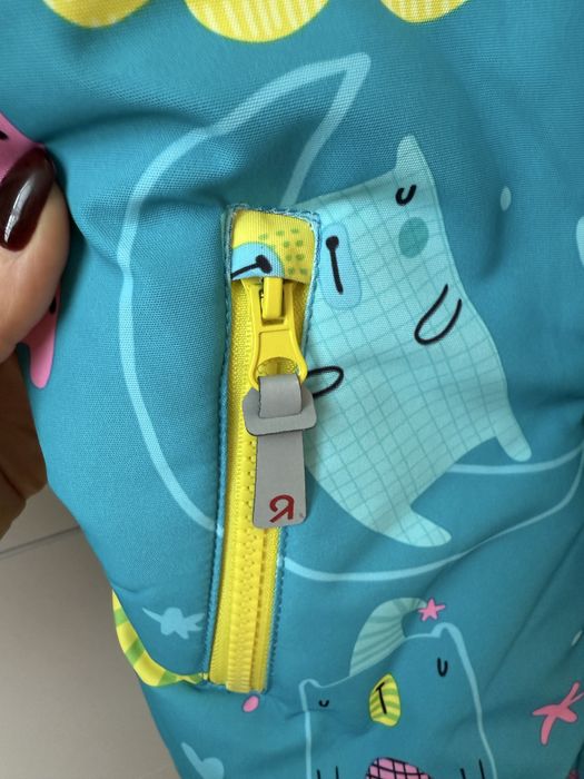 Зимовий комбінезон для дівчинки 80-86 р