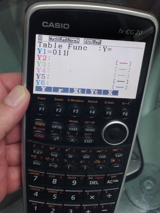 Casio grafica FX-cg20 = FX-CG50