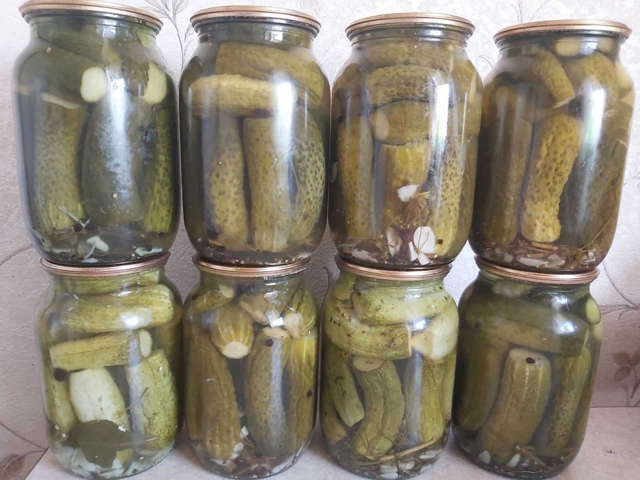 Салат с баклажанами «Тещин язык» 2025г, иная домашняя консервация