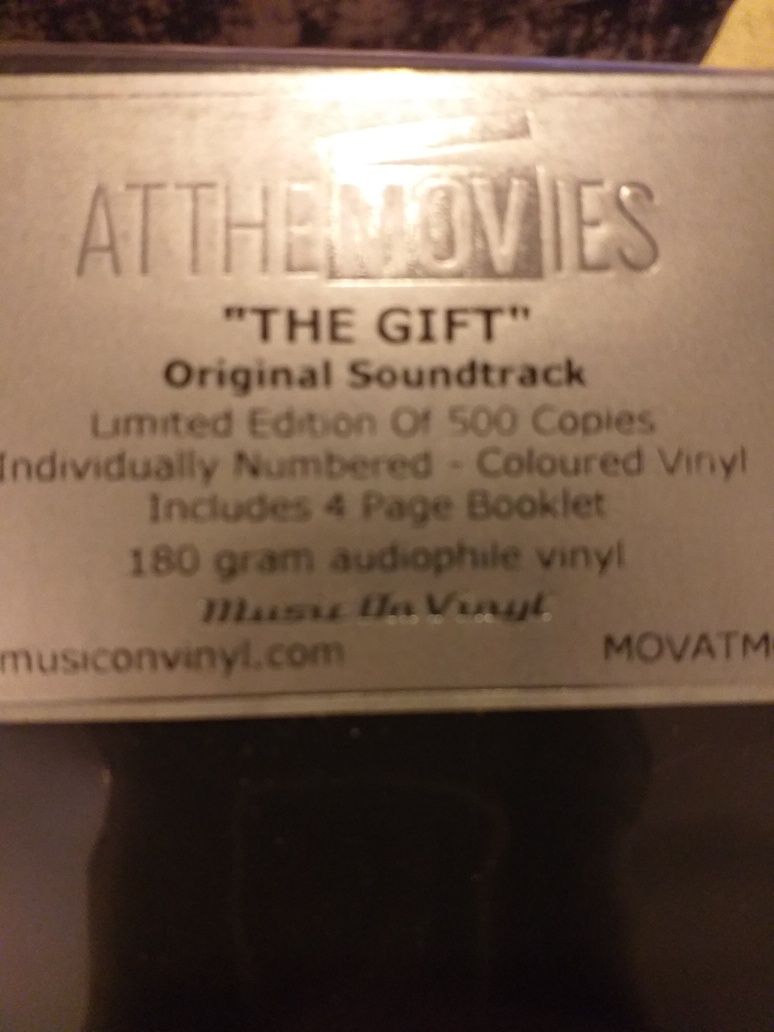 The Gift OST winyl vinyl soundtrack