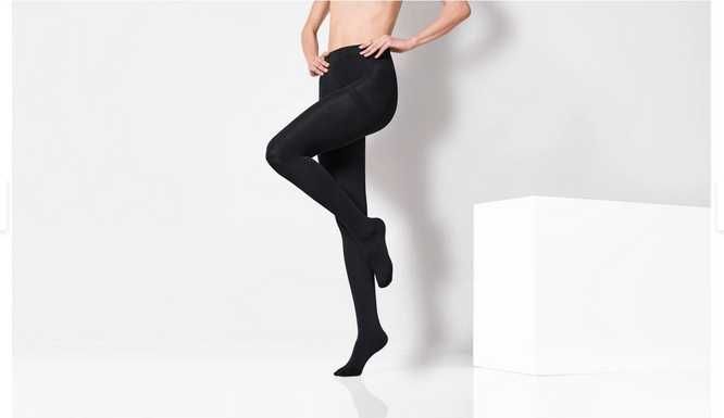 Legginsy damskie termiczne 100 DEN, nieprześwitujące r S