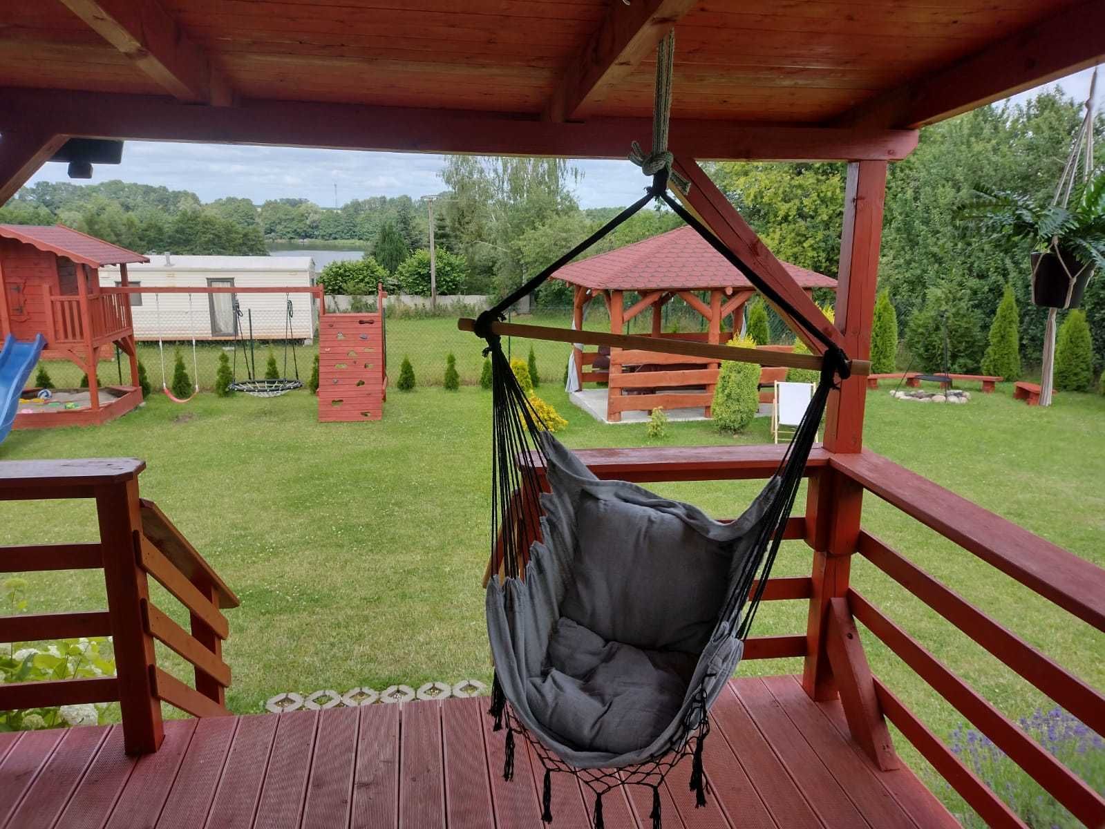 Domek nad jeziorem w Słonowicach