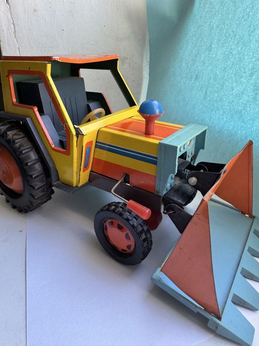 Ігрушка СРСР тракторний бульдозер