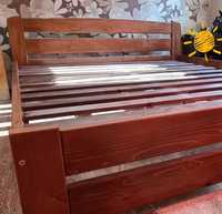 эко кровать деревянная 140х200 двухспальная