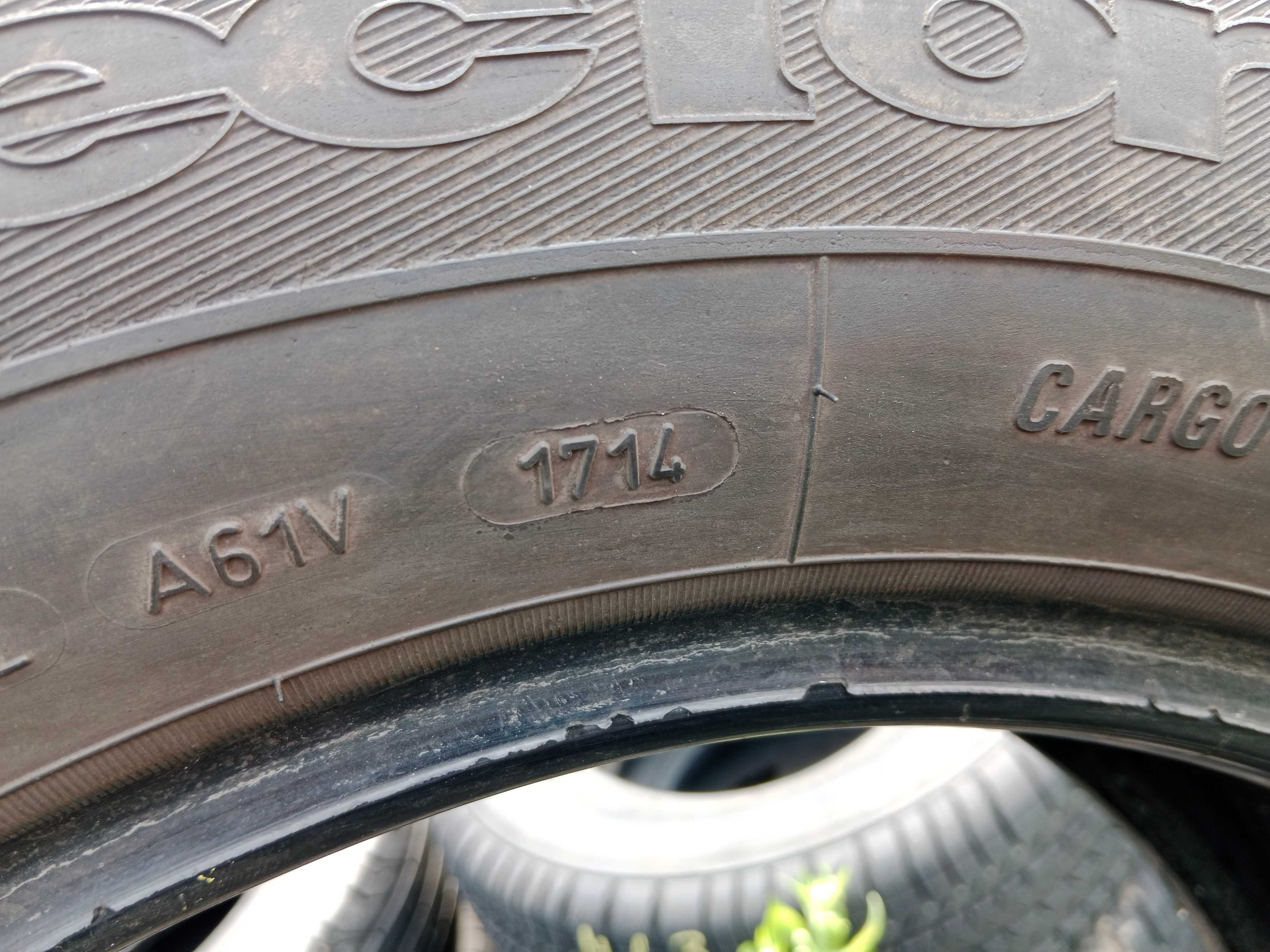 Opony używane 215/65R16C Goodyear Cargo Vector 2 2szt.