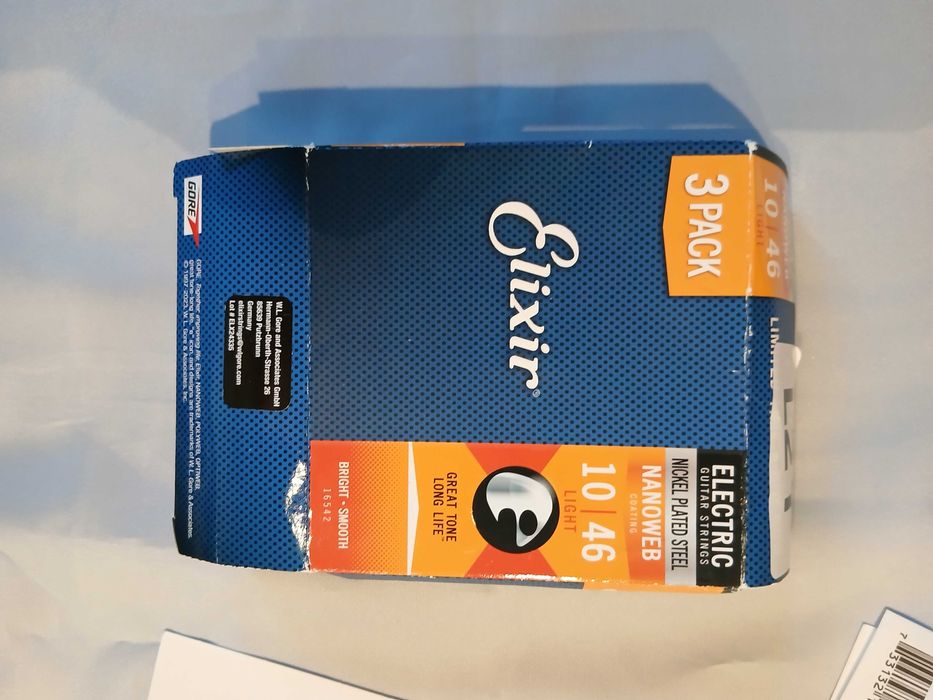 Struny do gitary elektrycznej 10-46 ELIXIR
