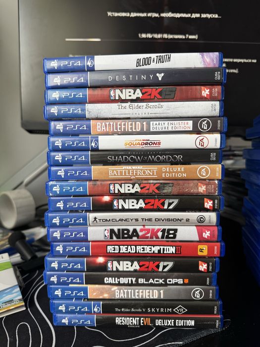 Диски для playstation 4/5 . PS4. Mortal combat, Tekken, Mafia