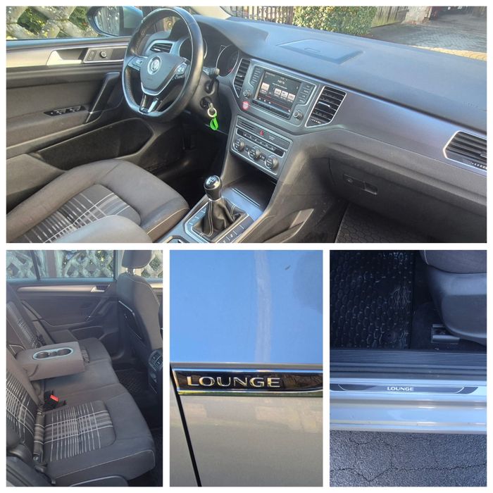 Vw Golf Sportsvan*1.6 TDI*Lounge*Tylko 119tys km*Oryginał Lakier*Ideał