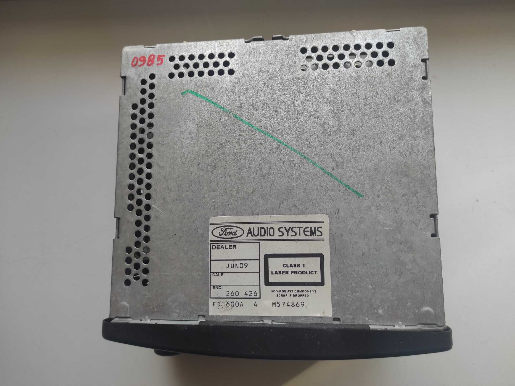 Radio samochodowe CD Ford Focus Mondeo Model 6000 odkodowane