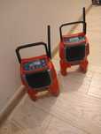 Radio budowlane akumulatorowe bluetooth.