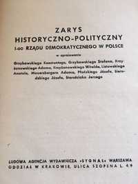 Zarys HISTORYCZNO POLITYCZNY 1-go rzadu w Polsce