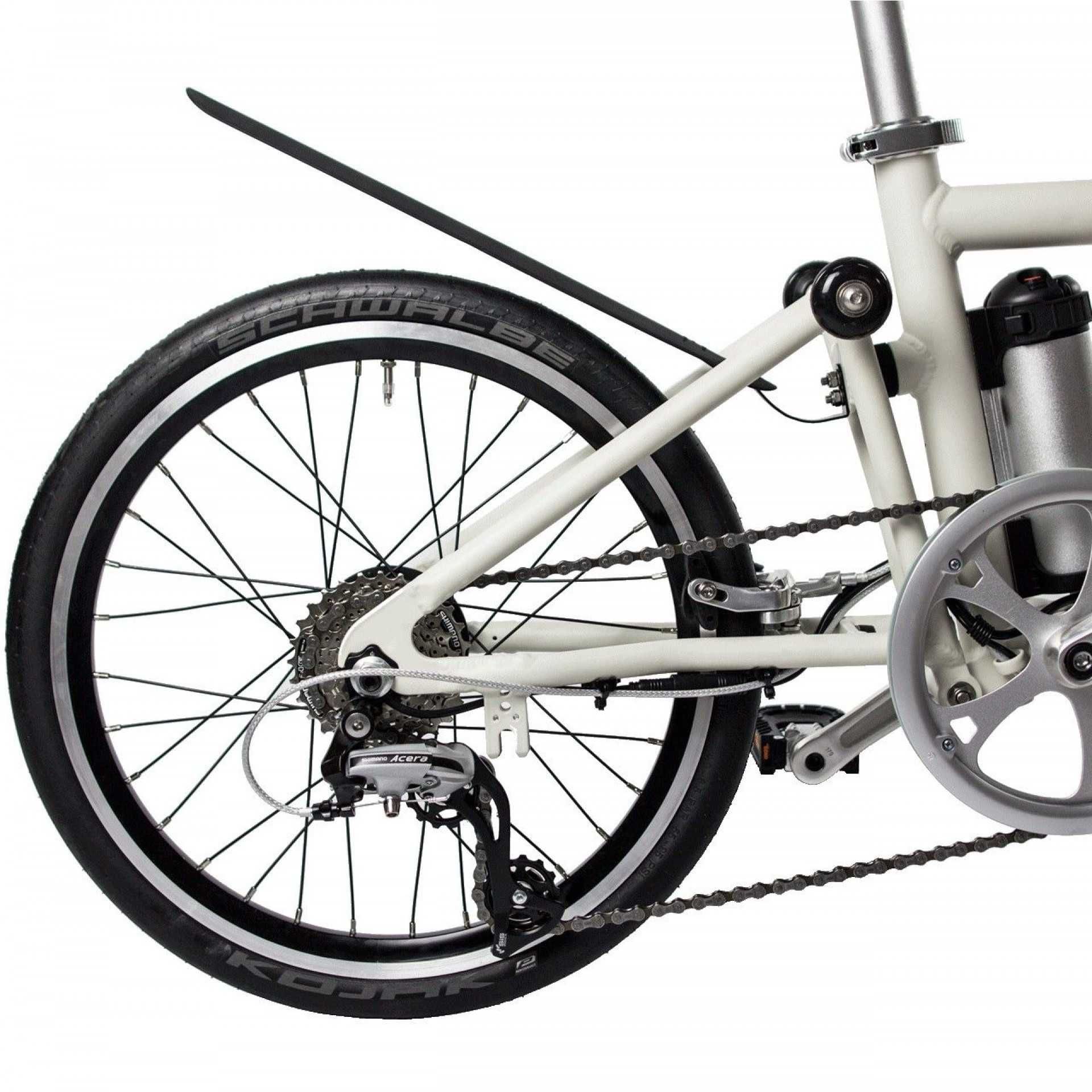 Bicicleta dobrável elétrica Ahooga Folding roda 20"