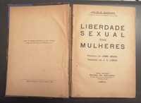 A Liberdade Sexual das Mulheres, Júlio R. Barcos (1a edi.)-Rarissimo