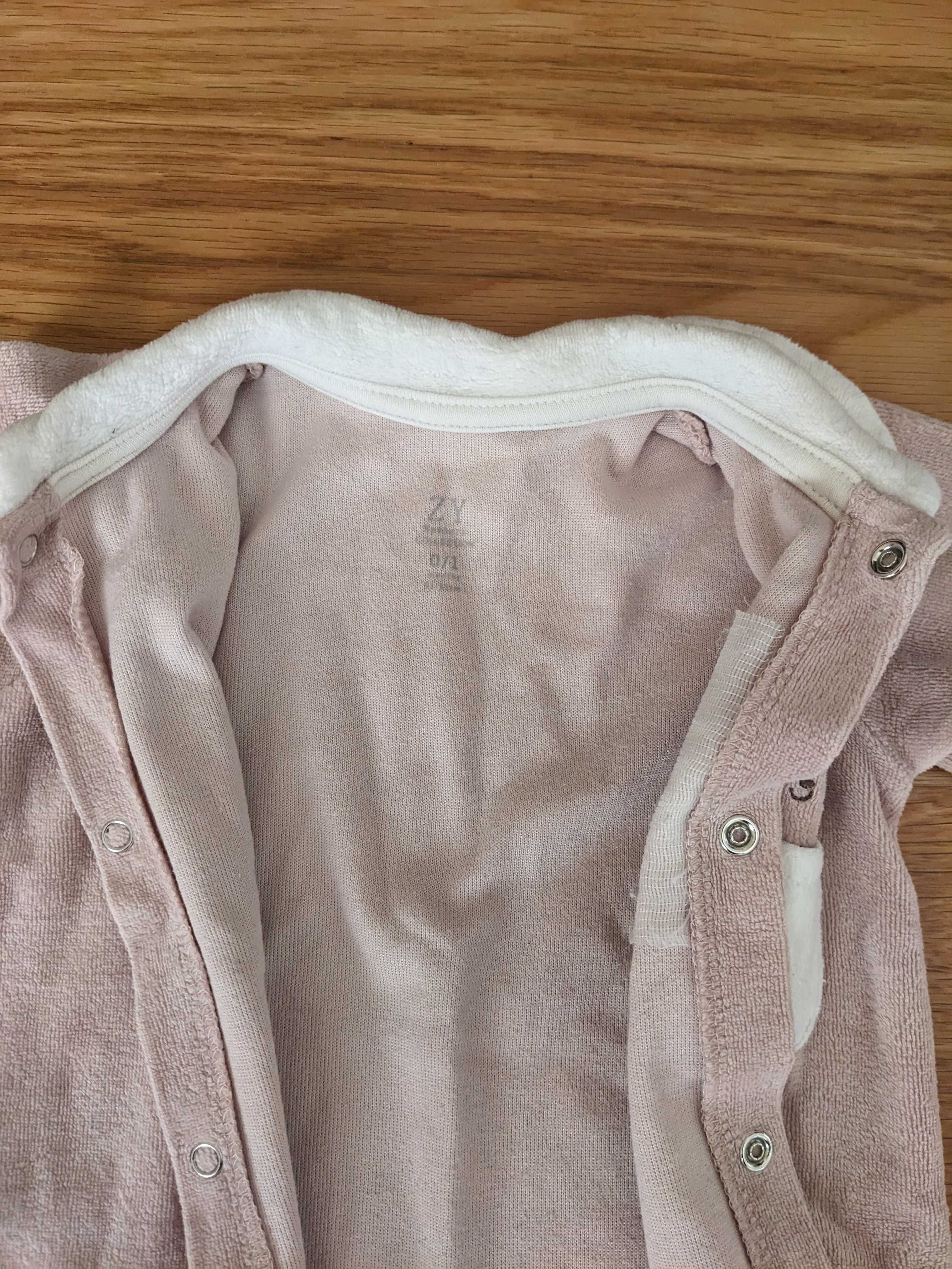 Babygrow / Pijama de veludo em algodão para recém-nascido