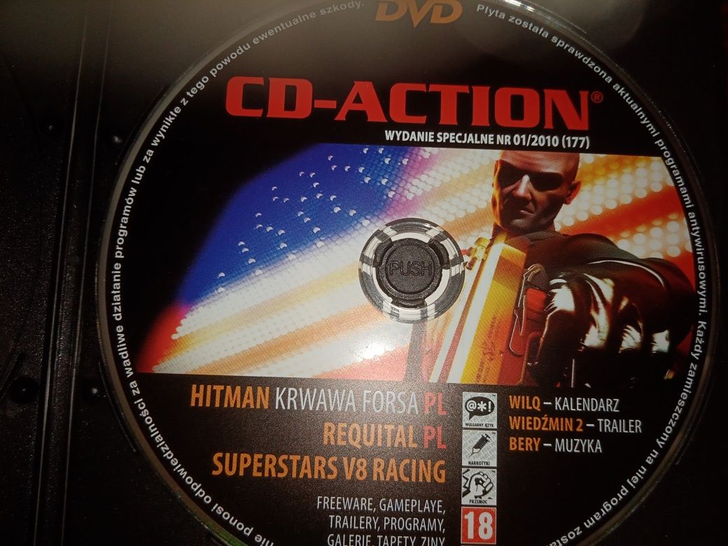 CD-ACTION 1/2010 #177 - Hitman: Krwawa Forsa, Requital, Superstars V8