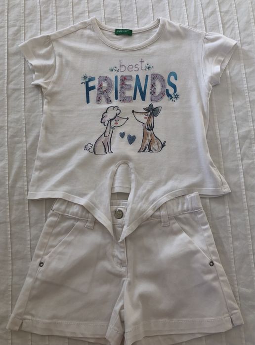 T-shirt Benetton em ótimo estado, 2 anos