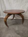 Mesa apoio chifre corno, vintage África
