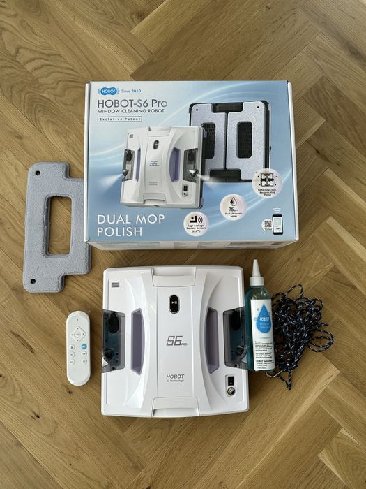 Hobot S6 pro robot do mycia okien gwarancja , stan idealny