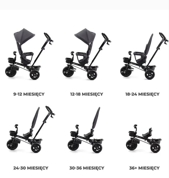 Kinderkraft aveo wózek rowerek