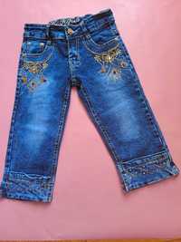 Stylowe jeansy dla małej dziewczynki, 2 - 4 lata