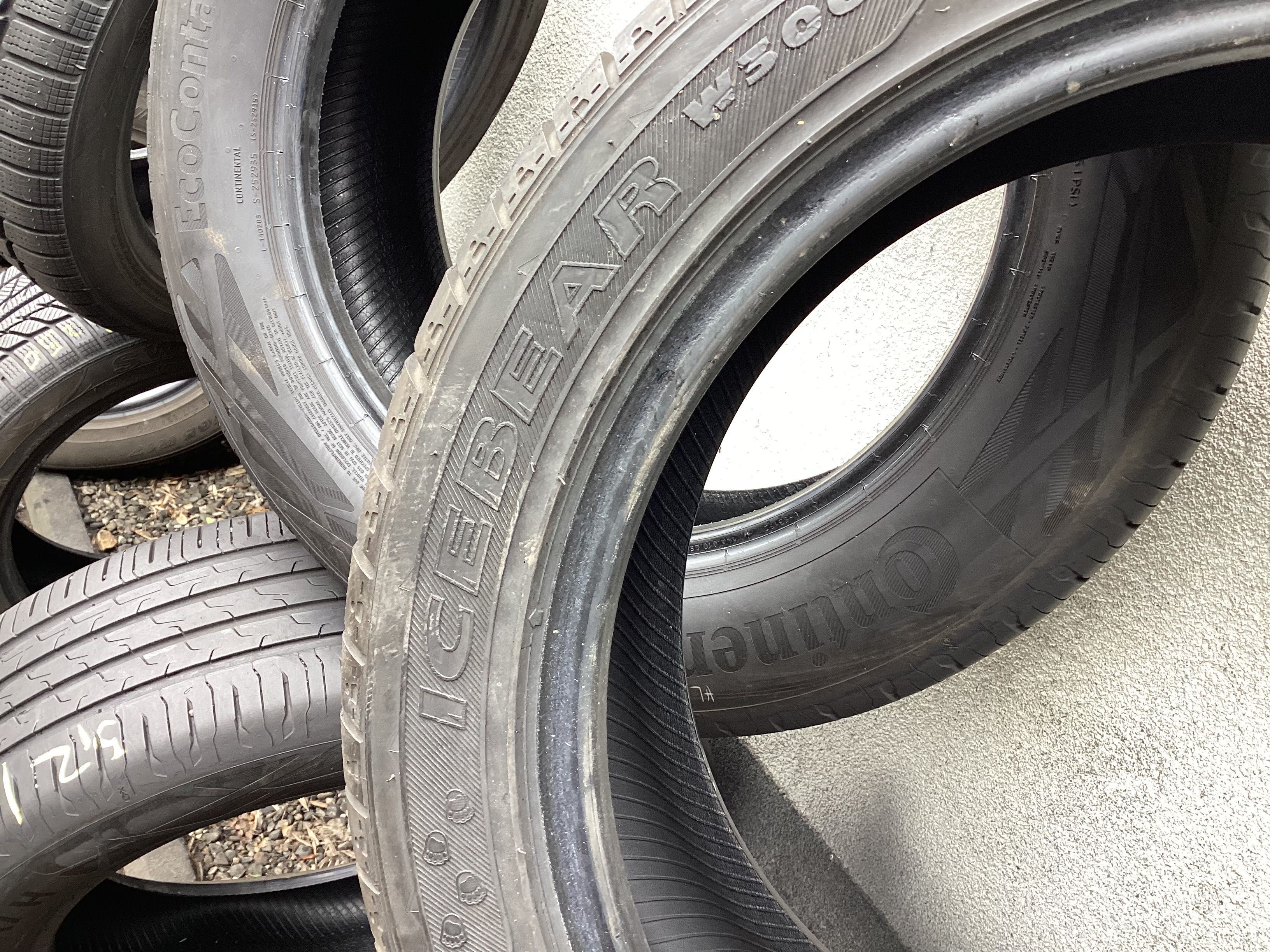 HANKOOK 205/50r17 2szt opony zima zimowe 5.8mm