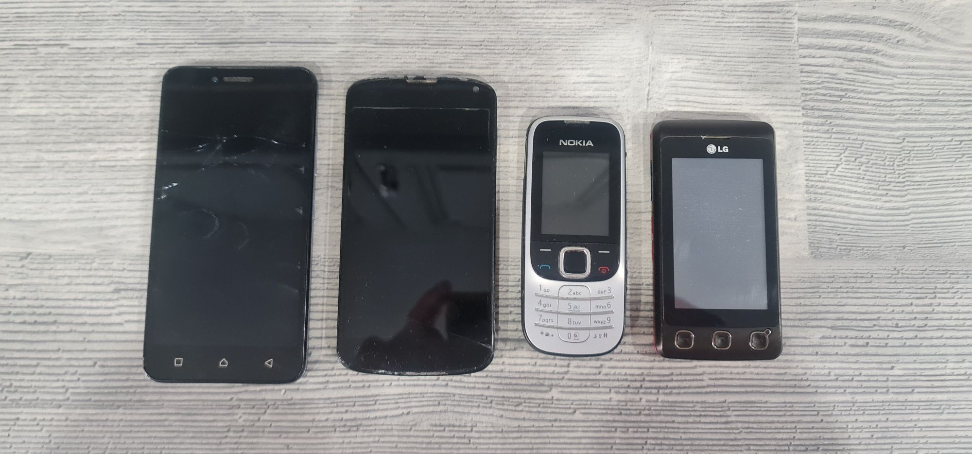 Telefony 8 sztuk, Samsung, LG Nexus, Lenovo,Nokia, LG do naprawy lub n