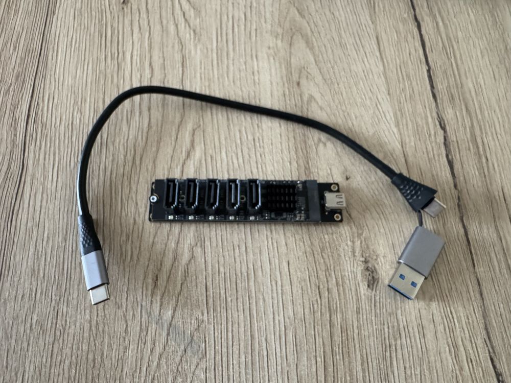 Nowy adapter USB-C na SATA 3.0 (6 Gb/s) - nieużywany