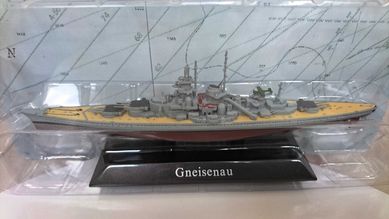 Gneisenau pancernik okręt niemiecki model kolekcjonerski