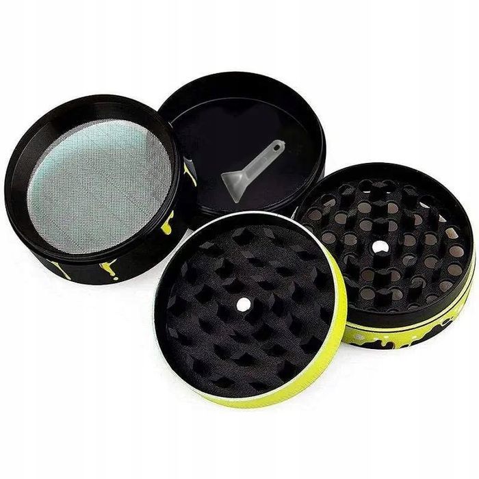 Młynek do suszu konopii grinder crusher Spongebob marichuana