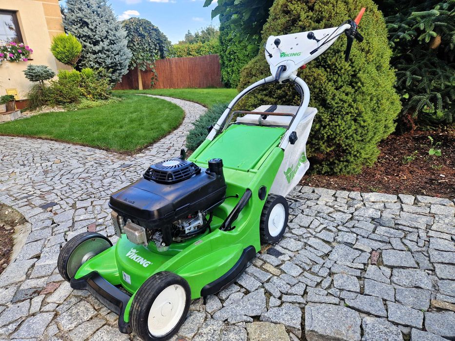 Kosiarka spalinowa VIKING MB755 3 biegi, sprzęgło noża - SUPER STAN!!