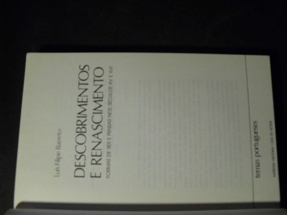 Barreto (Luís Filipe);Descobrimentos e Renascimento