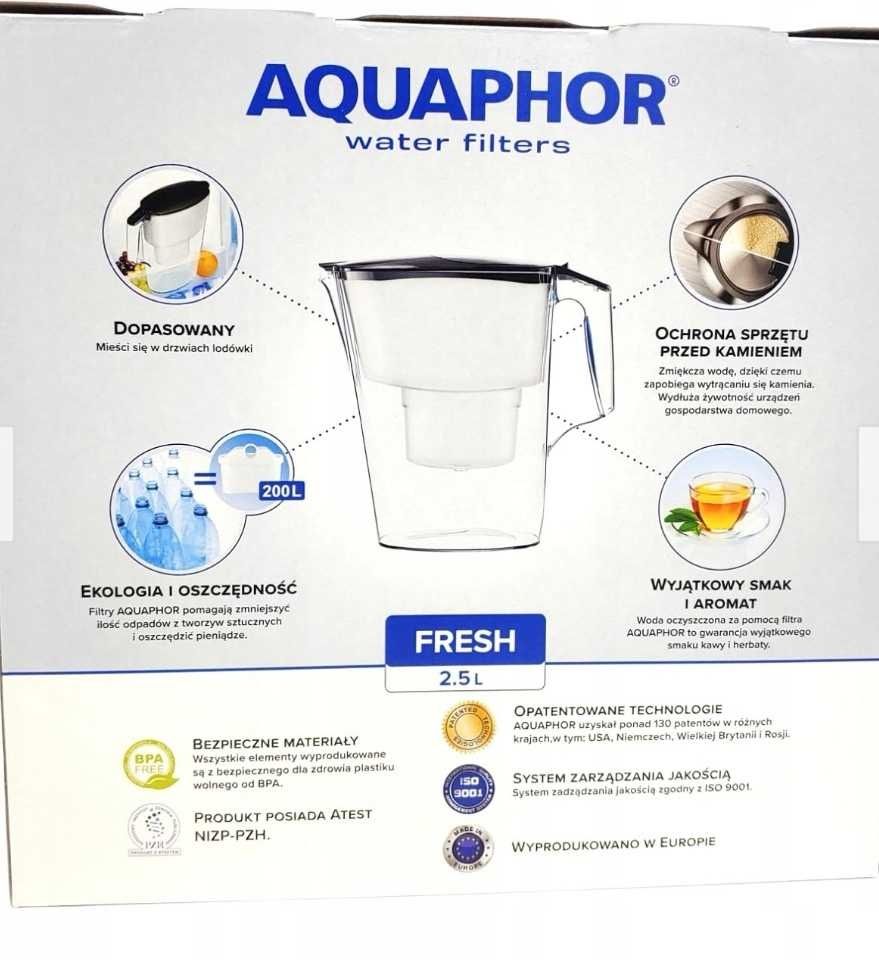 Dzbanek filtrujący Aquaphor FRESH 2,5 l przezroczysty