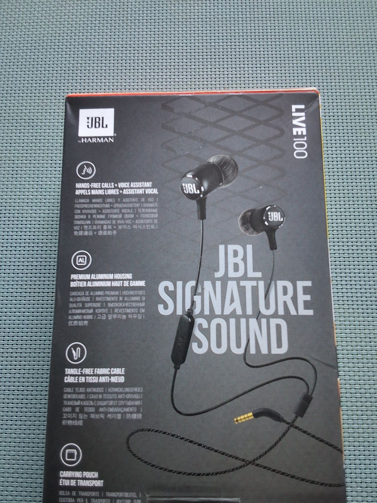 Słuchawki przewodowe JBL  Live 100