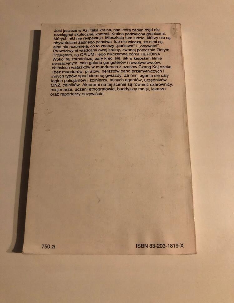 Opiumowa Dżungla. Wojciech Giełżyński