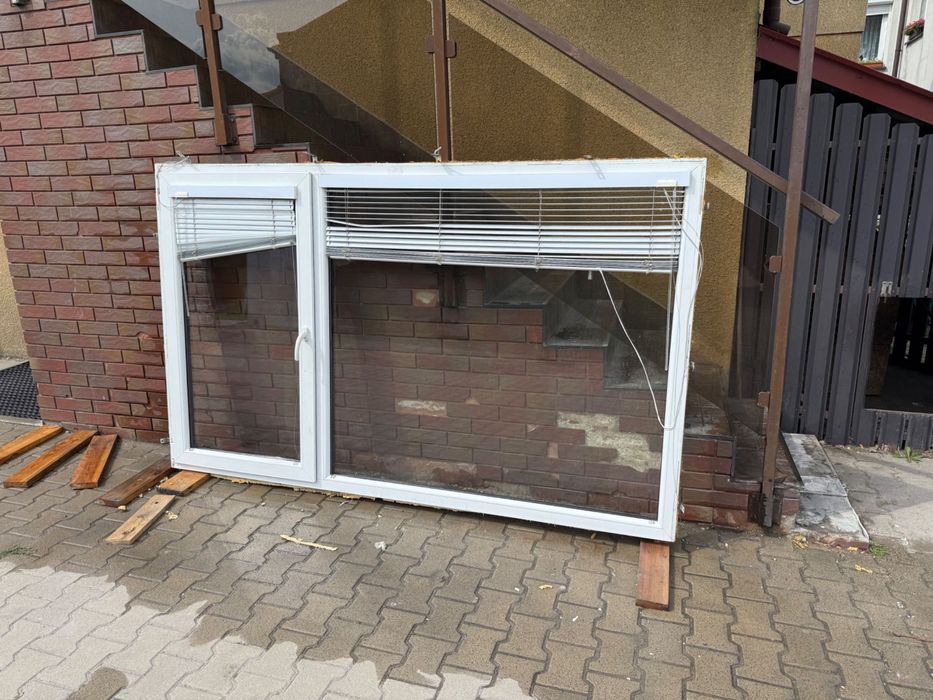 Okna plastikowe po demontażu
