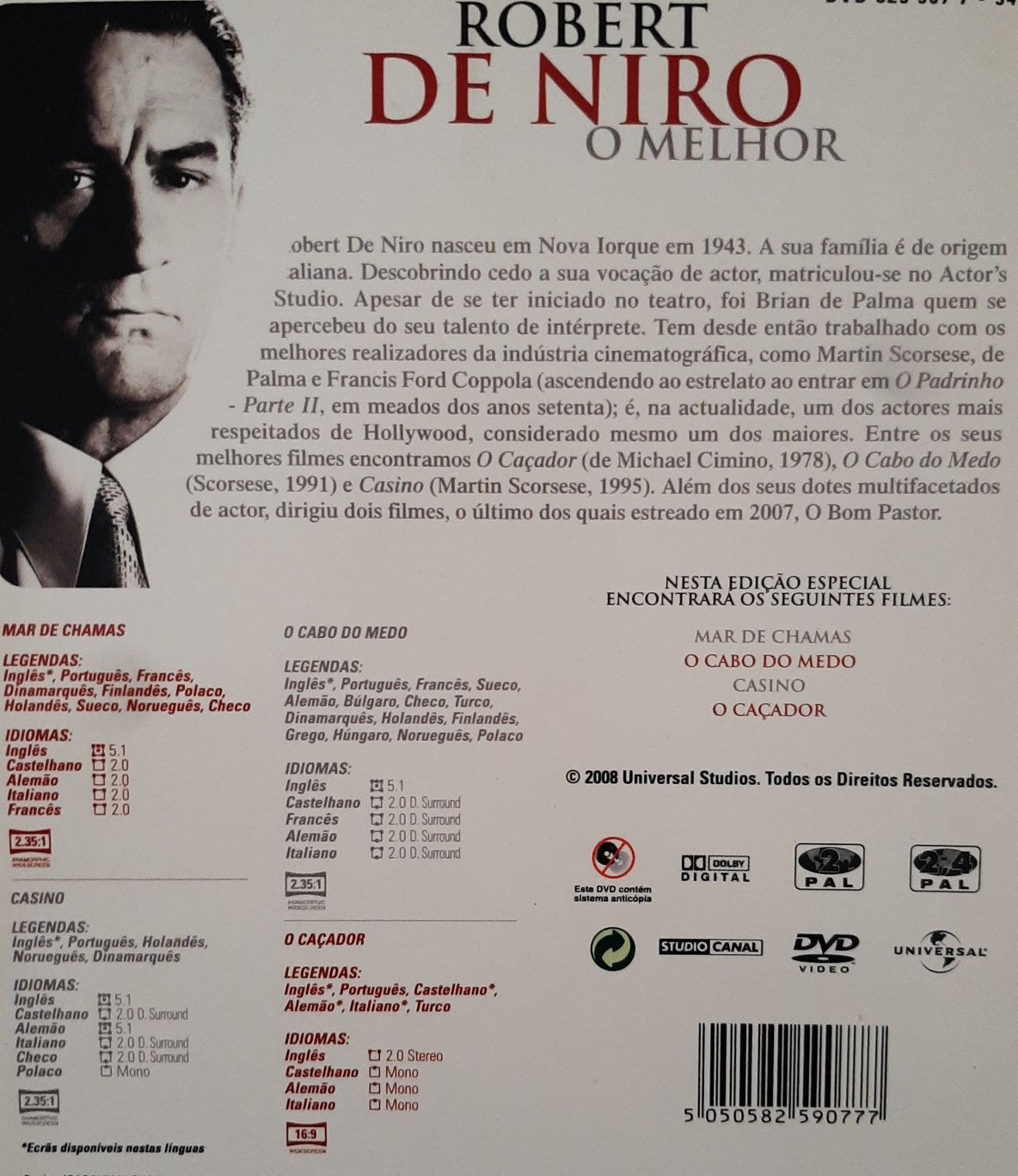 DVDs Robert de Niro