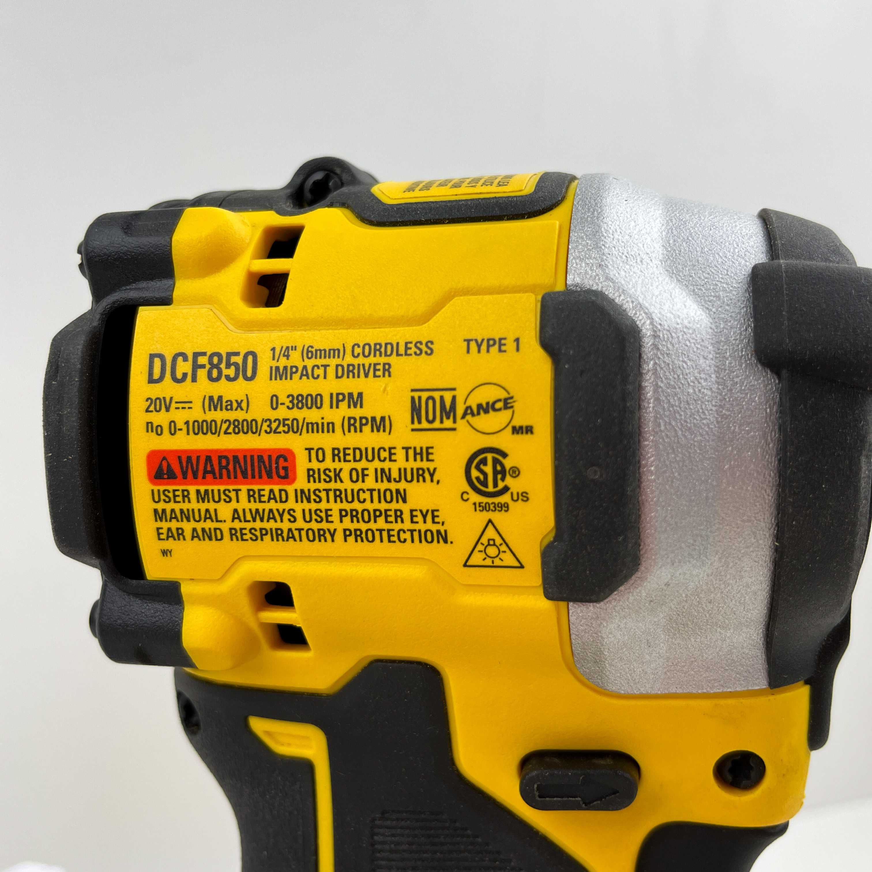 Шуруповерт импакт DeWalt DCF 850 18/20 V