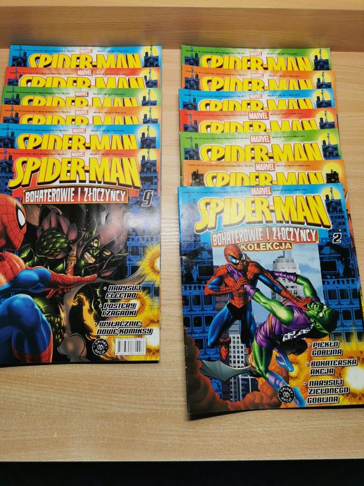 Gazetki Spiderman Bohaterowie i złoczyńcy