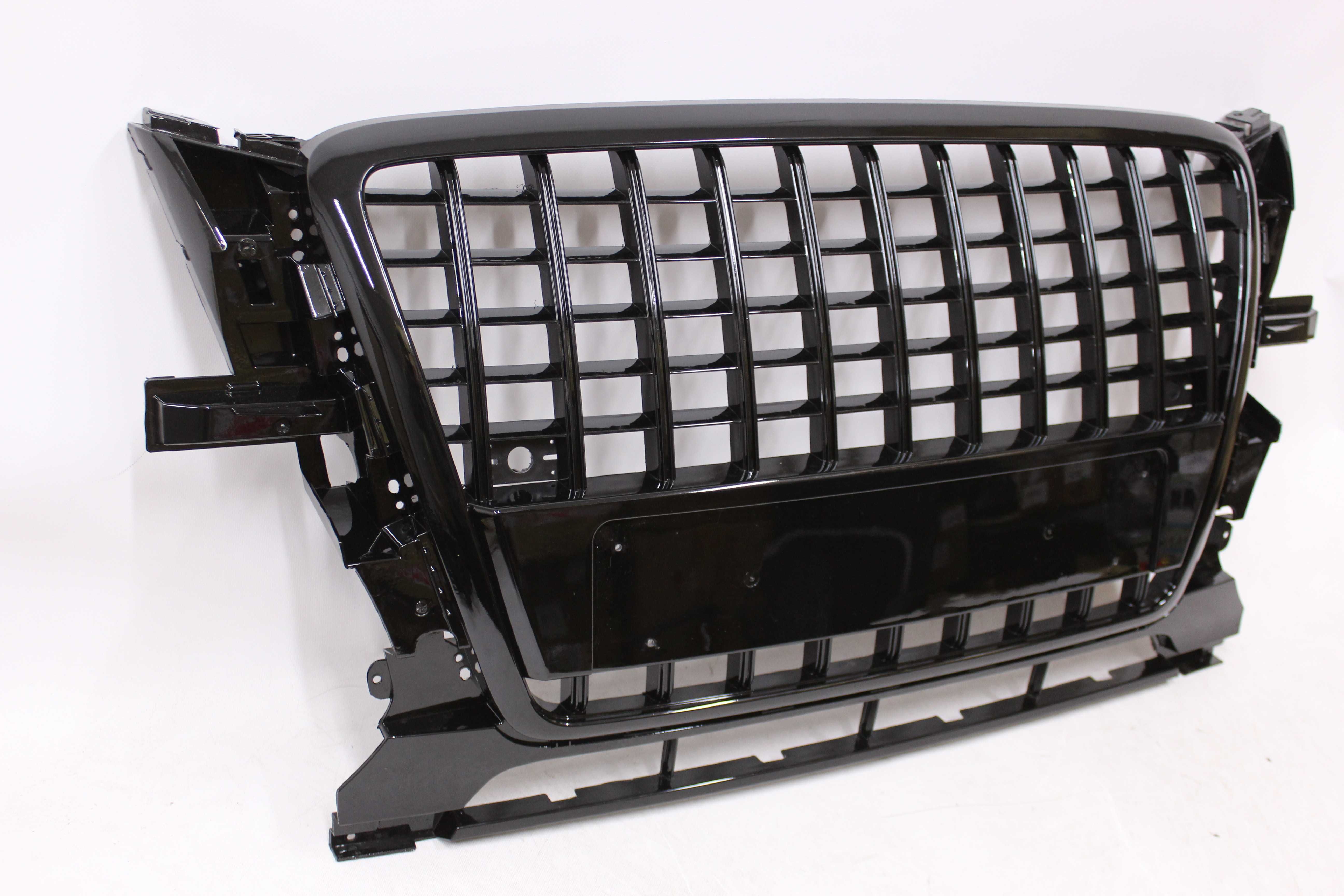 GRILL Atrapa chłodnicy AUDI Q5 8R 08-12 RS-look GLOSSY BLACK NOWY