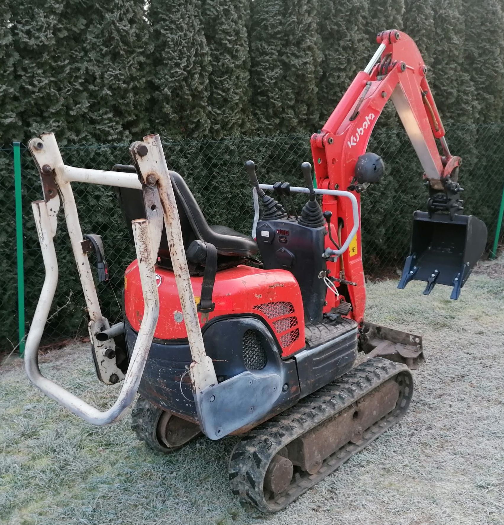Koparka gąsienicowa Kubota K008 minikoparka