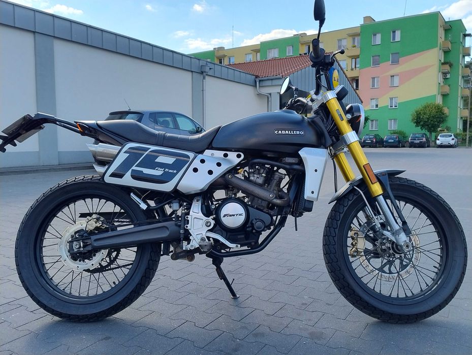 Fantic Scrambler 125cc 2021r Kat B hom rej Yamaha Moto Vintage Retro