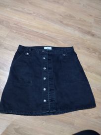 spódniczka jeans mini czarna New Look rozmiar 42