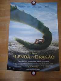 Poster original do filme A lenda do dragão